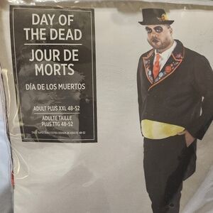 Mew Day of the Dead halloween costume adult plus XXL 48-52 Men